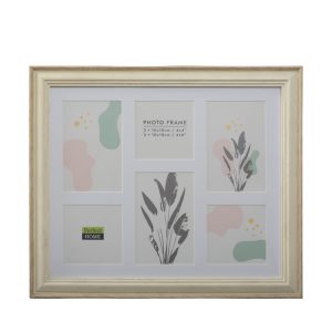 Poppy 14x12 Inch Beech Look with 6 assorted openings