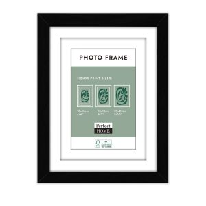 Oxford 8x10 Inch Black with 4x6 or 5x7
