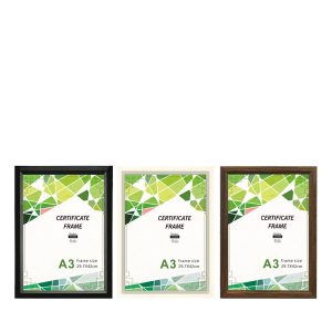 Award A3 Certificate Frame - 3 Assorted