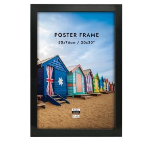 Brighton 20x30 Inch Poster Frame Black