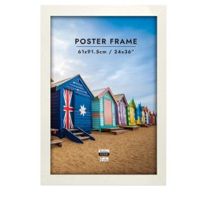 Brighton 24x36 Inch Poster Frame White