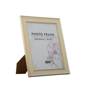 Lexi 8x10 Inch White/Champagne