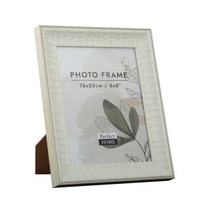 Stella 6x8 Inch White/Champagne