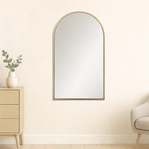 Fairlight 40x70cm Arch Mirror Gold